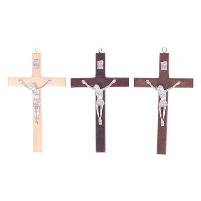 1PCS Jesus Cross Christ Suffering Statue Cross Religious Prayer Jesus Decoration
