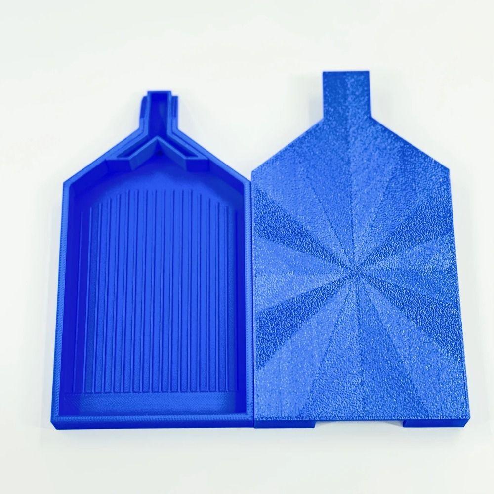 DIY Craft Large Diamond Painting Tray Embroidery Large Capacity Beads Sorting Storage Tray Plastic with Y Shape Pop-up Plug