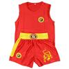 Unisex Wushu Clothing Kung Fu Uniform Kids Sanda Wu Shu Clothes Martial Arts Set Boxing Shorts Suit With Embroidered Dragon