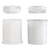 Flexible Sturdy Silicone Epoxy Resin Castes Mould Flower Shaped Jar Dishes Mould for Craft and Home Decoration