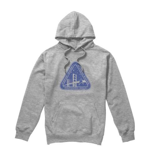 STAR TREK Mens Distressed Logo Hoodie