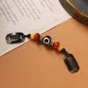 Tibetan Natural Stone Woven Hairpin Retro Personalized Niche Edge Clip Hair Accessories Tibetan Exotic Women's Headdress