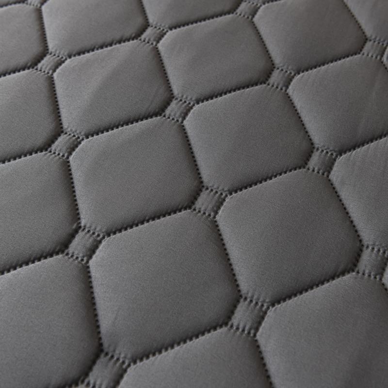 1pc Gray Mattress Cover Waterproof Bed Covers Quilted Fitted Sheet Thickened Bedsheet for Home Housses De matelas(No Pillowcase)