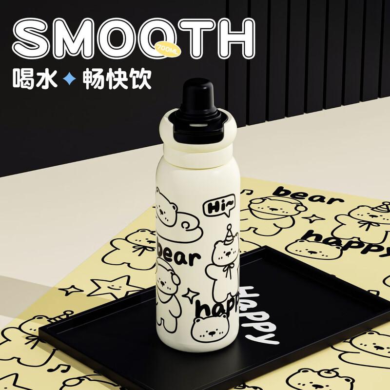 Nu Feng Children s Cartoon Dual-Drink Insulated Water Bottle
