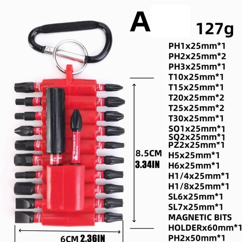 Essential Electric Screwdriver Bit Set Multi Specification Bits for Home Improvement and Electronics Assembly Projects