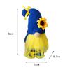 Gnomo Girasole Pace GNOMO Blu e Giallo GNOMO Bandiera Ucraina Gnomi Primaverili Decorazioni per la Decorazione della Casa Ornamenti