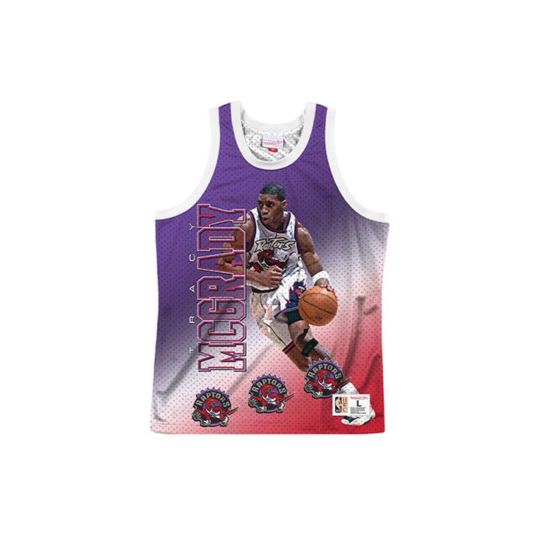 Mitchell Ness Nba Toronto Raptors Tracy McGrady kamizelka "Behind The Back" MSTKMI19002-TRAWHITTMC