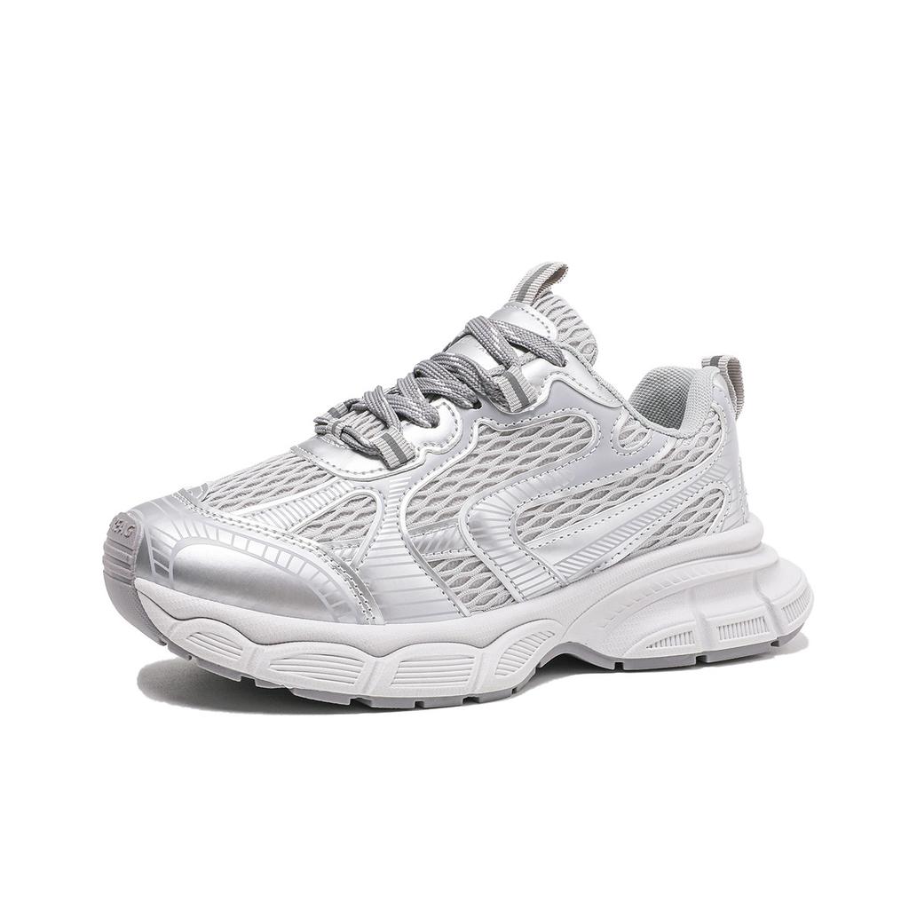 Thick-soled Mesh Breathable Dad Shoes Women's Sports and Leisure Shoes Spring and Summer Light and Soft New 2025 European Super Fire Sports Shoes