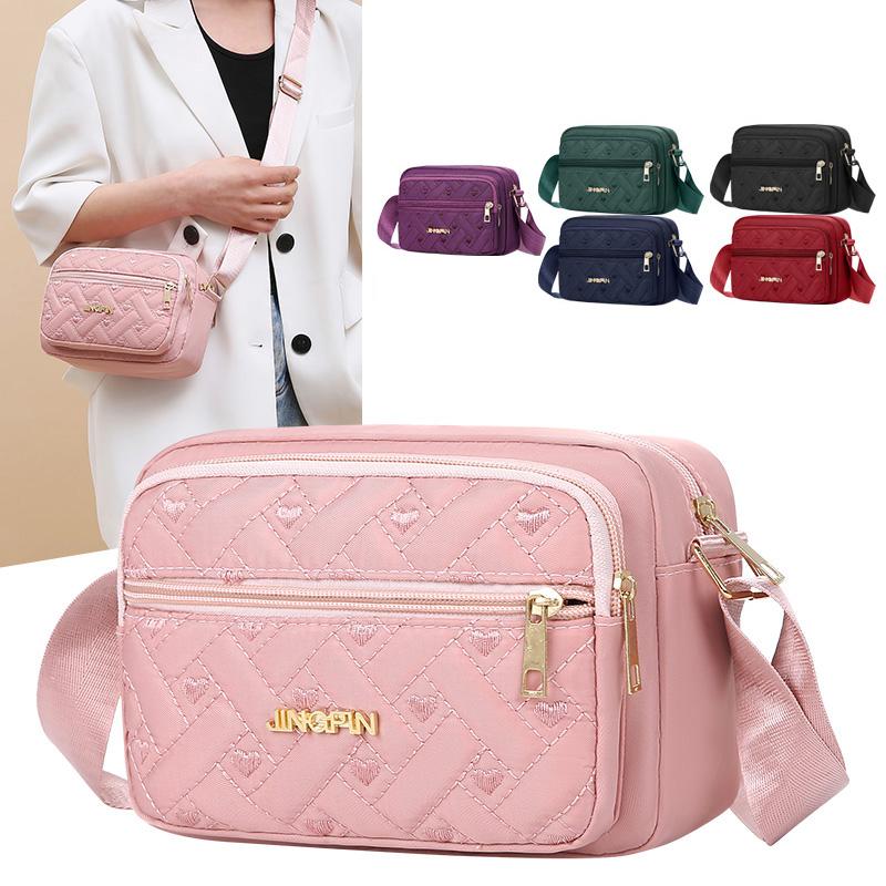 Oxford voděodolná taška přes rameno Velká kapacita Ležérní crossbody taška Multifunkční dámská kabelka Nákupní taška Messenger