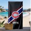 Asciugamano da Spiaggia Stampa Montreal Canadiens Morbido Portatile Asciugatura Rapida?Asciugamano Asciutto Per Piscina Vacanza Estiva Sport all'Aperto