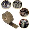Heat Resistant Thermo Bandage 2.5cm*5m Fiberglass Heat Resistant Cloth Muffler