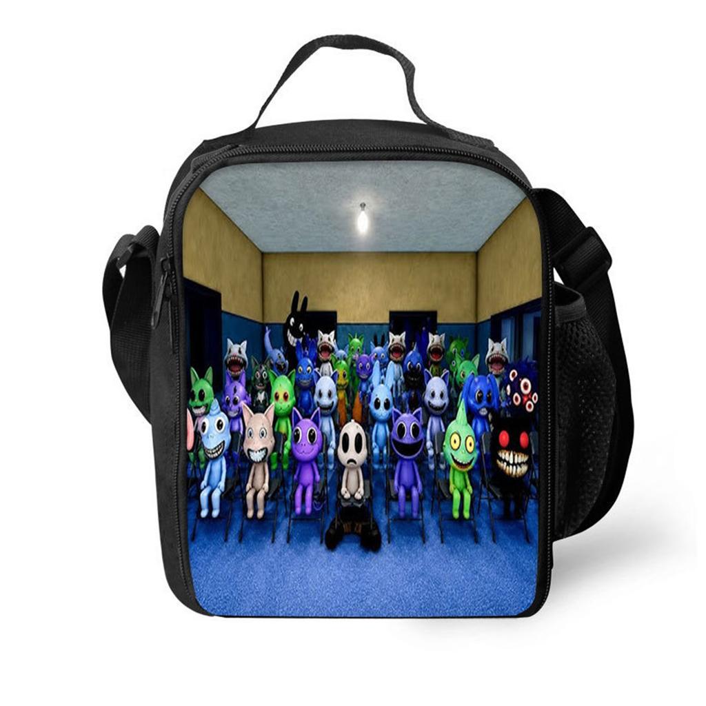 Kids Lunch Bag with Ice Pack for School - Animal Themed Bento Box