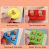 Montessori Wooden Fishing Clip Bee 3 In 1 Pillars Early Education Hand Eye Coordination Color Recognition Interactive Baby Toys