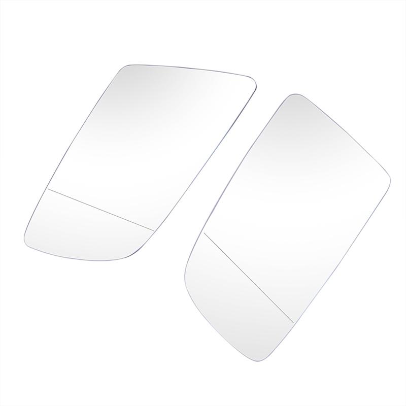 Oglindă retrovizoare laterală încălzită curată Încălzitor din sticlă Oglindă laterală de dezghețare anti-ceață pentru BMW E60 E61 2003-2010, E63 E64