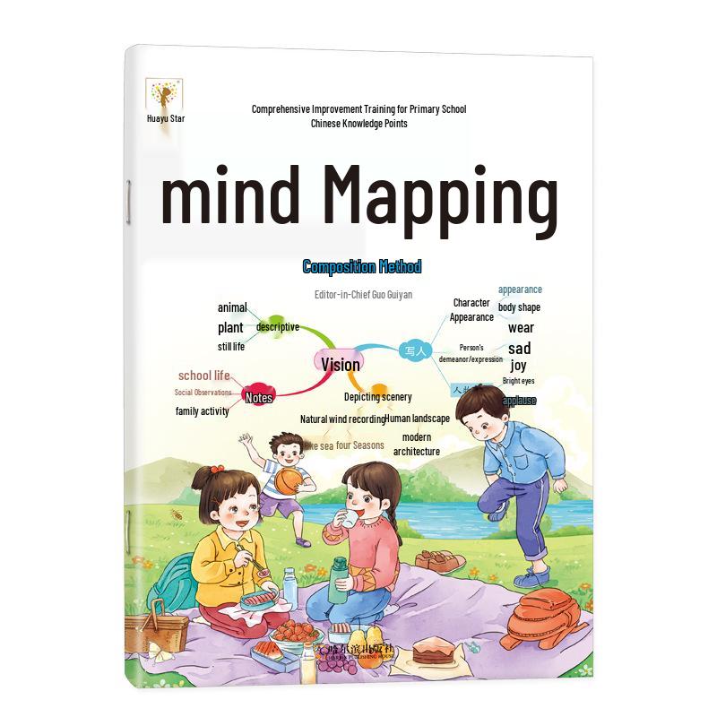 Comprehensive Primary School Chinese Skills Training: Pronunciation, Literary Knowledge, Mind Mapping, and Reading Comprehension