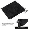 Outdoor Courtyard Patio Waterproof Dust-proof Table Tennis Table Cover Black 280x153x73cm Table Cover Outdoor Table Dust Cover