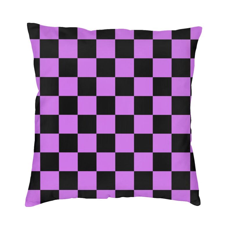 Chess Pillow Case xcm for Sofa Chessboard Game Luxury Cushion Cover Soft Pillowcase