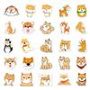 51 Cute Shiba Inu Stickers: Cartoon Dog Graffiti for Journals, Suitcases, Water Bottles, Waterproof Decor