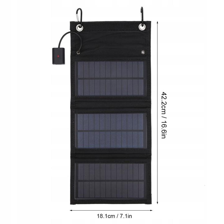 Turystyczny Panel Solarny 15W Mata Słoneczna