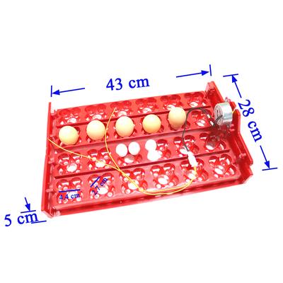 Broedbak voor 24 eieren/96 kwarteleieren, 220V/110V/12V motor, broedapparatuur voor kippen en andere vogels, doe-het-zelf broedmachine accessoires, 1 set