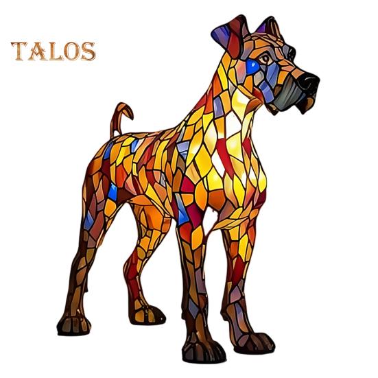 

Світлодільний нічник м якого світіння без відблисків, кумедна чарівна лампа у формі бульдога та такси, настільна лампа у формі тварини-собаки 20cm C