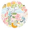49 Cartoon Small Fresh Sunny Stickers Can Decorate Suitcase Pen Guitar Notebook Waterproof Hot Stickers