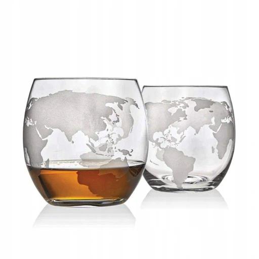 Zestaw Do Whisky Karafka Globus Szklanki Prezent Na Urodziny 18-99 Faceta