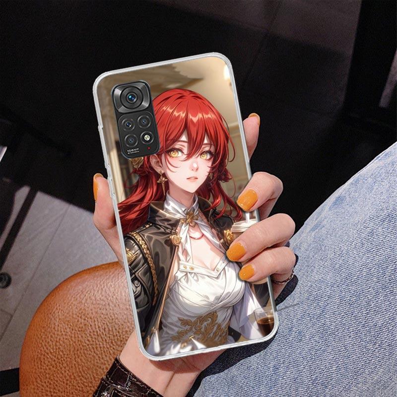Honkai Star Rail Himeko Phnoe Case for Phnoe Case for Xiaomi Redmi Note 15 14 14S 13 Pro Plus 12 12S 11S 11E 10S 10 11T 5G Uniqu