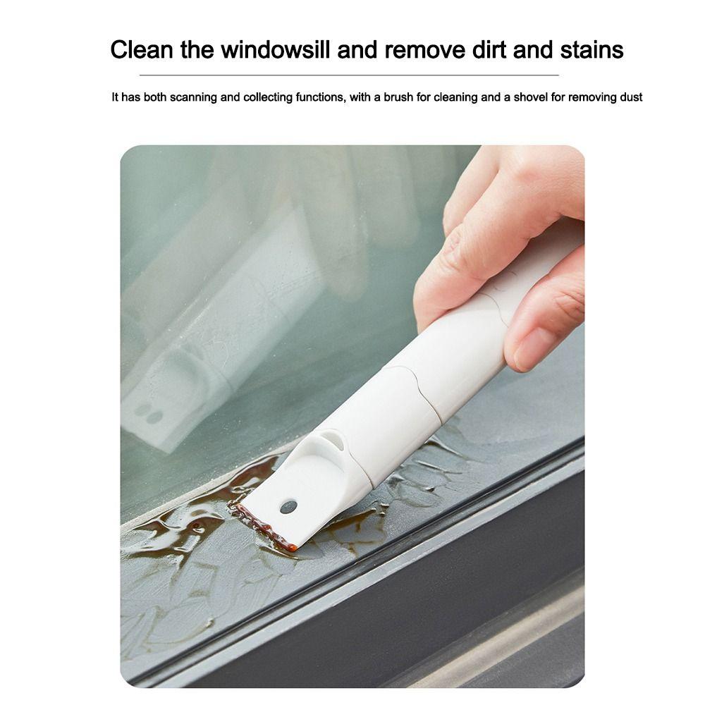 Handheld Blinds Cleaning Brush Mini Removable Washable Car Interior Cleaning Brush Air Conditioner Dust Remover