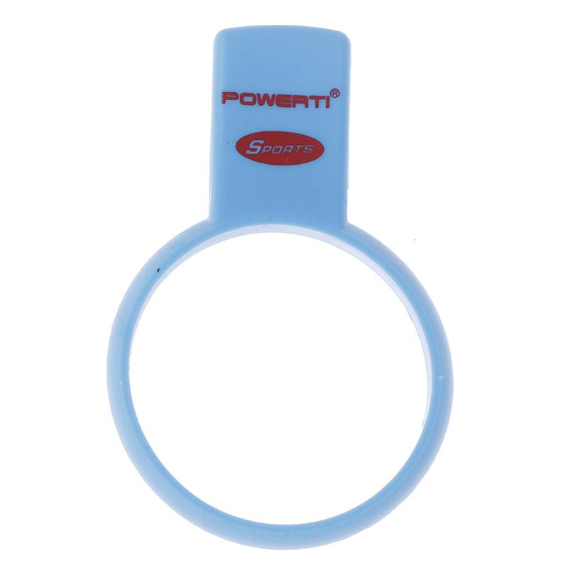 

Tennis Grip Trainer Racket Handle Silicone Isolator Posture Corrector Sports Training Accessory For Improving Tennis Skills синій