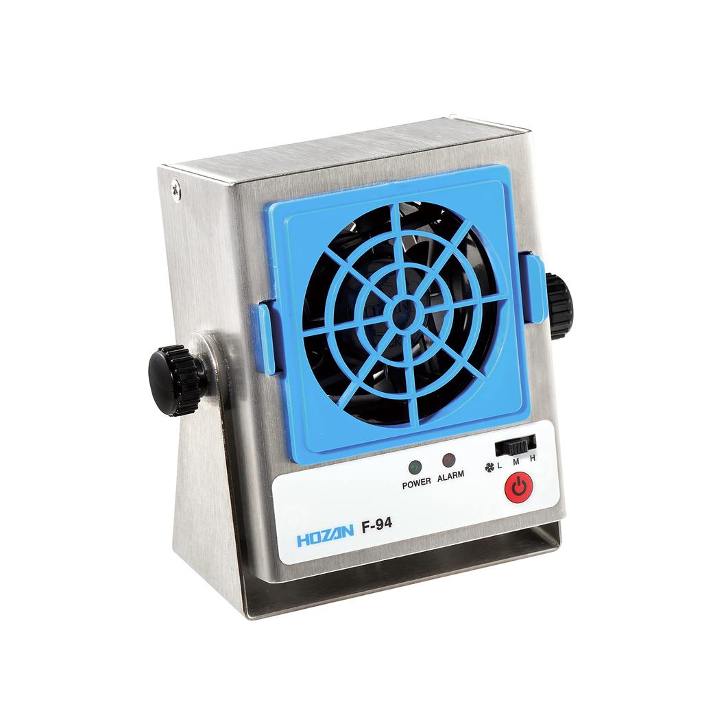 HOZAN Ionizer High High Flexibility In Installation Wind Speed Adjustment Function Compact, Lightweight, Power, Location, 3-stage F-94