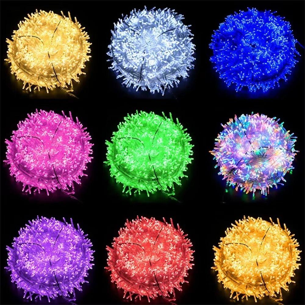 20M Length Waterfall Fairy Light Waterproof Outdoor String Light LED String Lights  New Year Decor