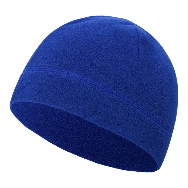 1 Stück Radmütze Winter Fleece Mütze Unisex Wärme Winddicht Outdoor-Mütze Langlebig Bequem Weich für Kaltes Wetter Outdoor-Kappe