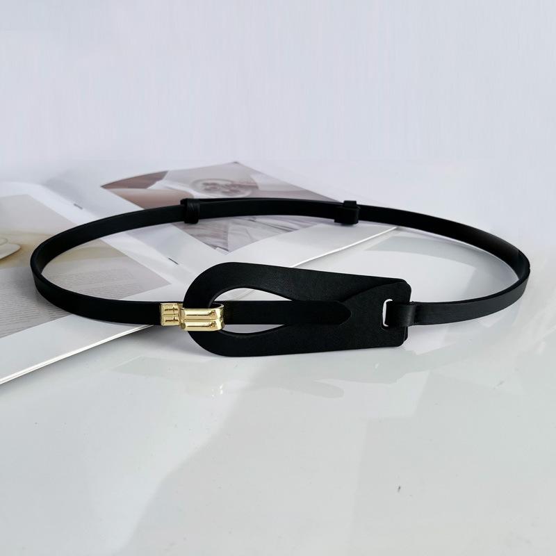Belt Women'S Fine Decorative Dress Simple Women'S Fine Belt Adjustable Skirt