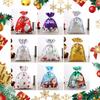 30Pcs Holiday Gift Bag Mix Of Premium Plastic Closure Secure Storage Christmas Birthday New Year Party Supplies