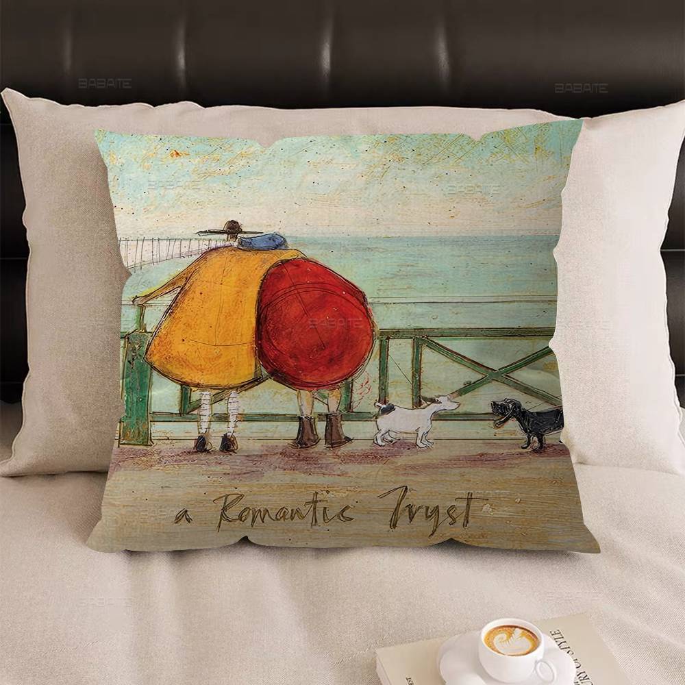S-Sam Toft 45*45cm Cushion Cover Pillow Cover Decor Pillowcase Home Pillowcase For Couch Pillow