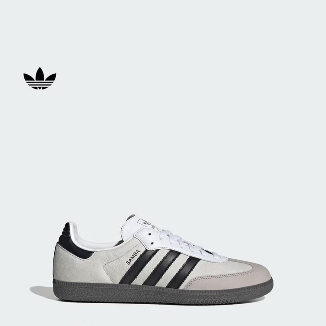 

Adidas Кроссовки с Т-образным верхом Samba OG Классические Кроссовки Обувь для тренировок Adidas Трилистник KJ7595 35.5 белый