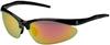 Sunglasses Premier High Contrast Cool Mirror Polarized Sunglasses PSU630 BLK One Size [Prince] (165)