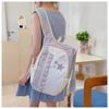 Schoolbag High-value Student Schoolbag Niche Lightweight College Style Backpack Fashion Versatile Class Tutoring Casual Backpack
