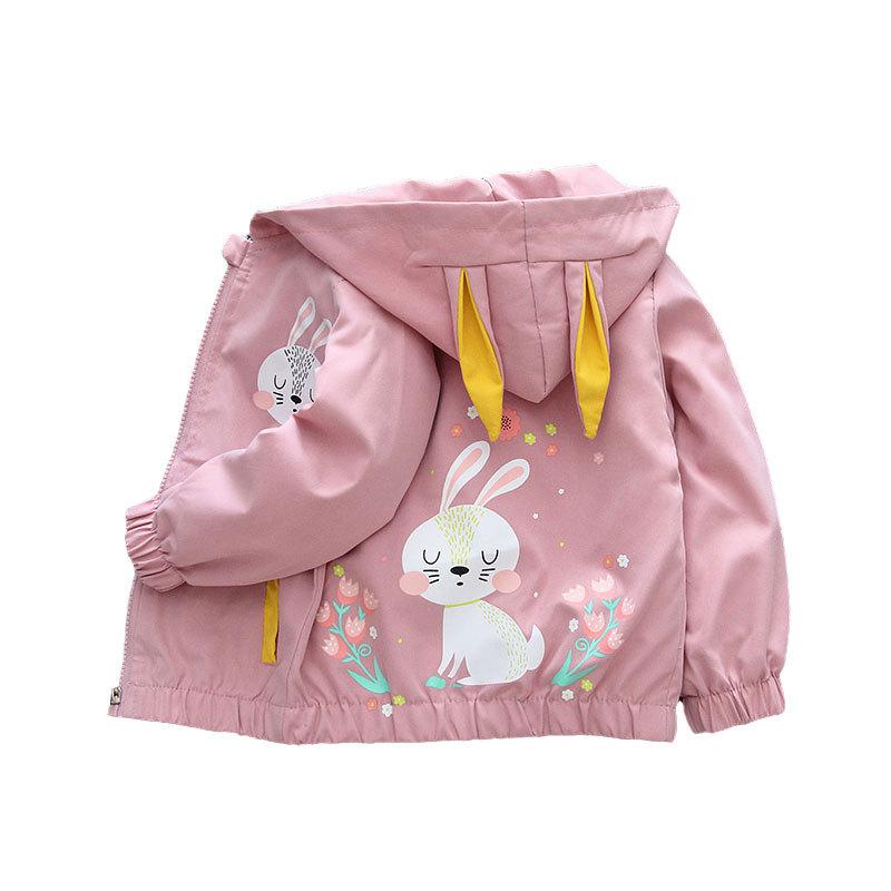 Jenter yttertøy Vår og høst Ny vårtopp Trendy vestlig koreansk utgave Barne vår baseballjakke