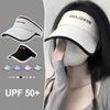 Sun Design Full Face Large Brim Hat Hollow-Top Coverage UPF50+ UV Protection