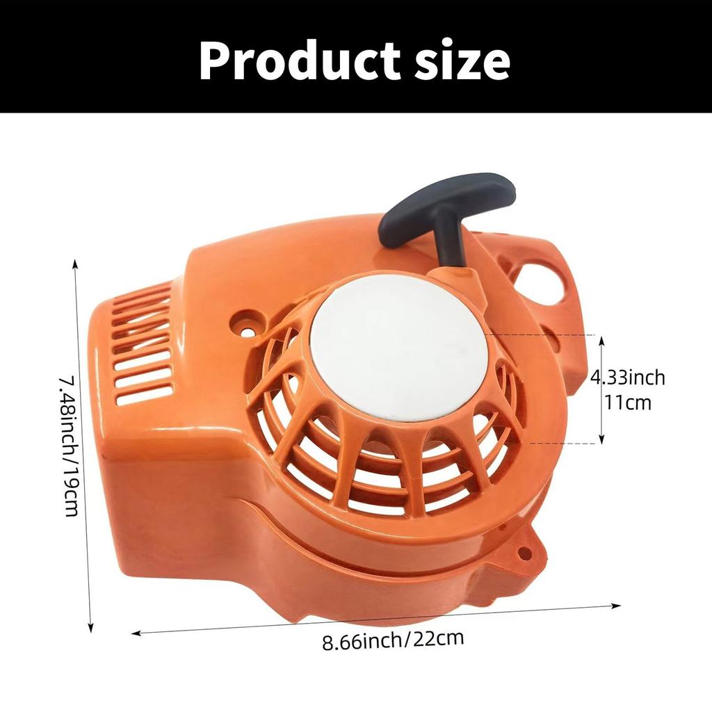 Sestava startéru s lankem pro ruční fukar na listí BG86 SH86 BG56 Zvyšuje odolnost Údržba Elektrické nářadí 4241 080 2107