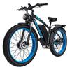 Bicicleta eléctrica VITILAN H5, motor de 2000W, batería de 52V 25Ah, velocidad máxima 64 km/h, autonomía de 105 km, neumáticos de 24x4.0 pulgadas