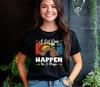 A Lot Can Happen In 3 Days T Shirt Retro Christian Easter Church Gift Religious Jesus Risen