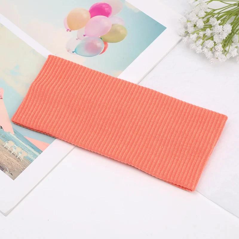 Sports Cycling Wash Face Hairbands Soft Korean Cotton Knitted Headband For Women Girls Bandanas Hair Accessories