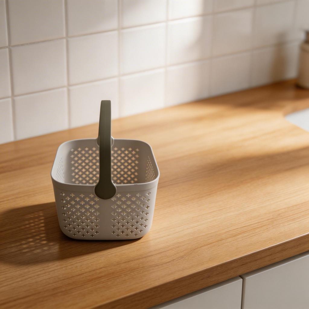 Schoonmaak Caddy Organizer Draagbare Douchemand Robuust Ontwerp Veiligheid PP Materiaal