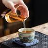 Chinese Style Ceramic TeaCup Kung Fu Tea Master Cup Tea Bowl Drinkware Household Teaware Individual Tea Set Accessories New