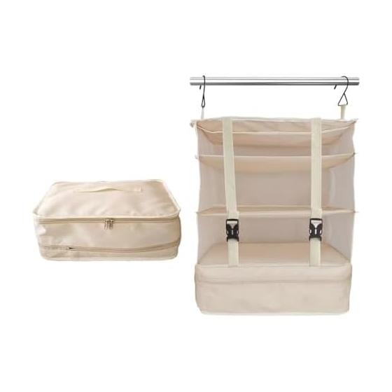 Travel Storage Case Hanging Portable Closet Label Pouch Hanging Storage Travel Costume Case Travel Compression Bag Travel Compression Bag Portable