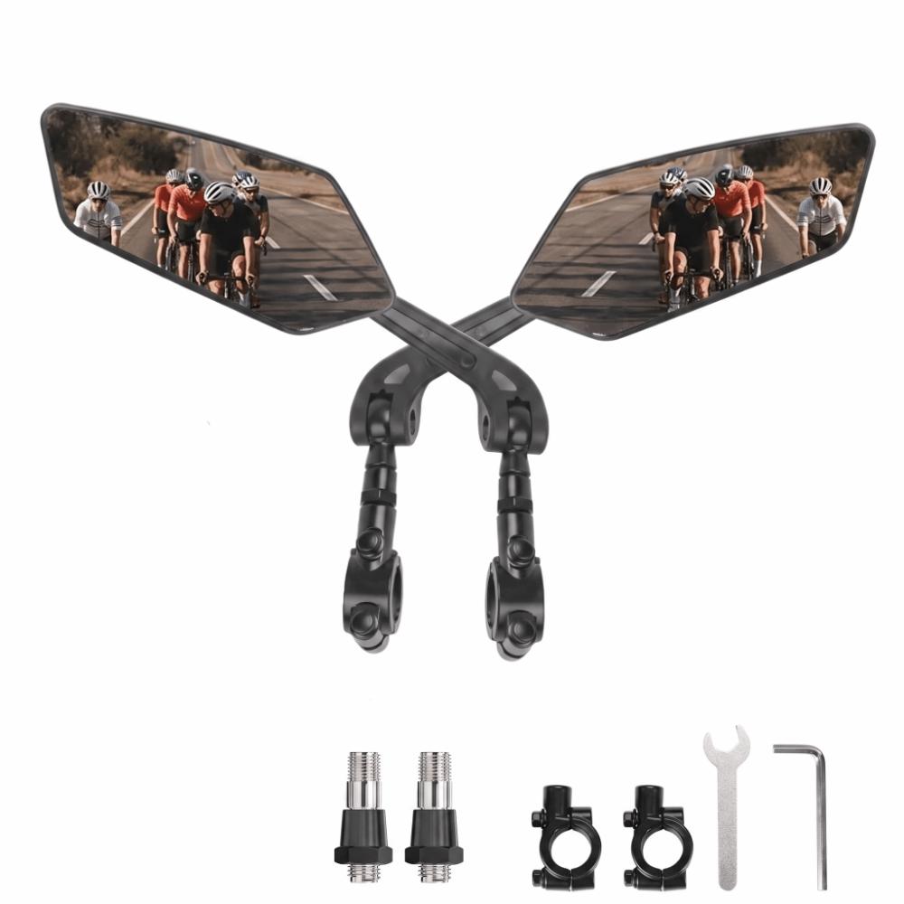 Wide Angle Bicycle Rear View Mirror Wide Range Cycling Mirror Bike Mirror Cycling