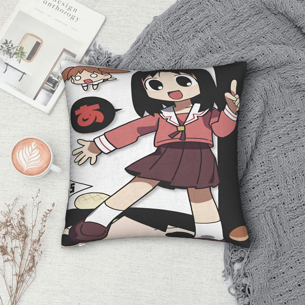 Azumanga Daioh Anime Pillow Case Print Pillow Cover For Office Car Home Decor Fashion Pillowcases